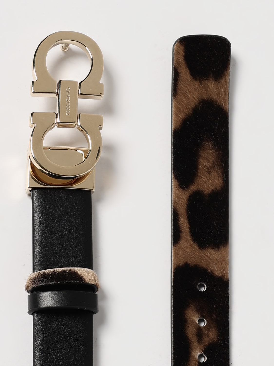 FERRAGAMO CEINTURE: Ceinture femme Ferragamo, Naturel - Img 4