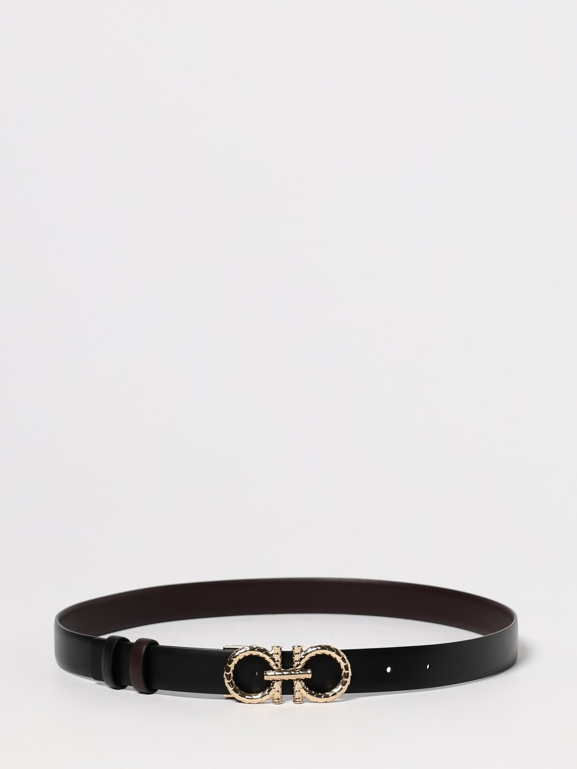 FERRAGAMO BELT: Belt woman Ferragamo, Burgundy - Img 2