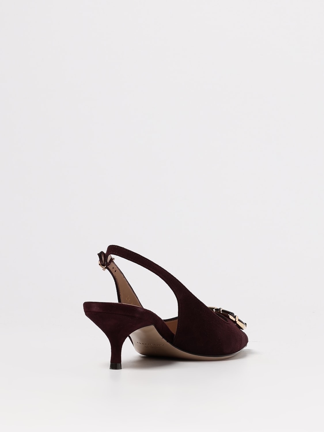 FERRAGAMO PUMP: Shoes woman Ferragamo, Burgundy - Img 3