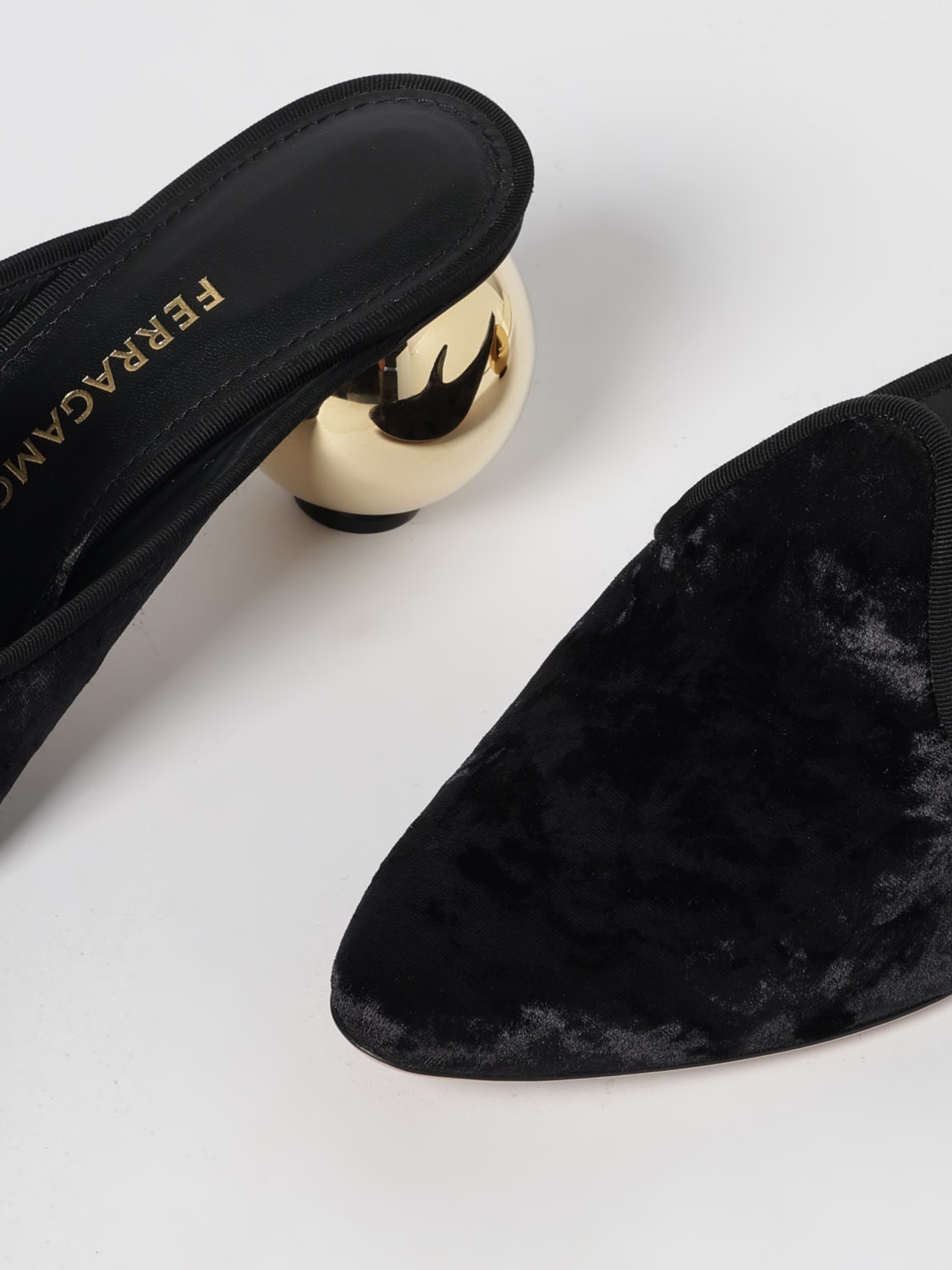 FERRAGAMO SHOES: Shoes woman Ferragamo, Black - Img 4