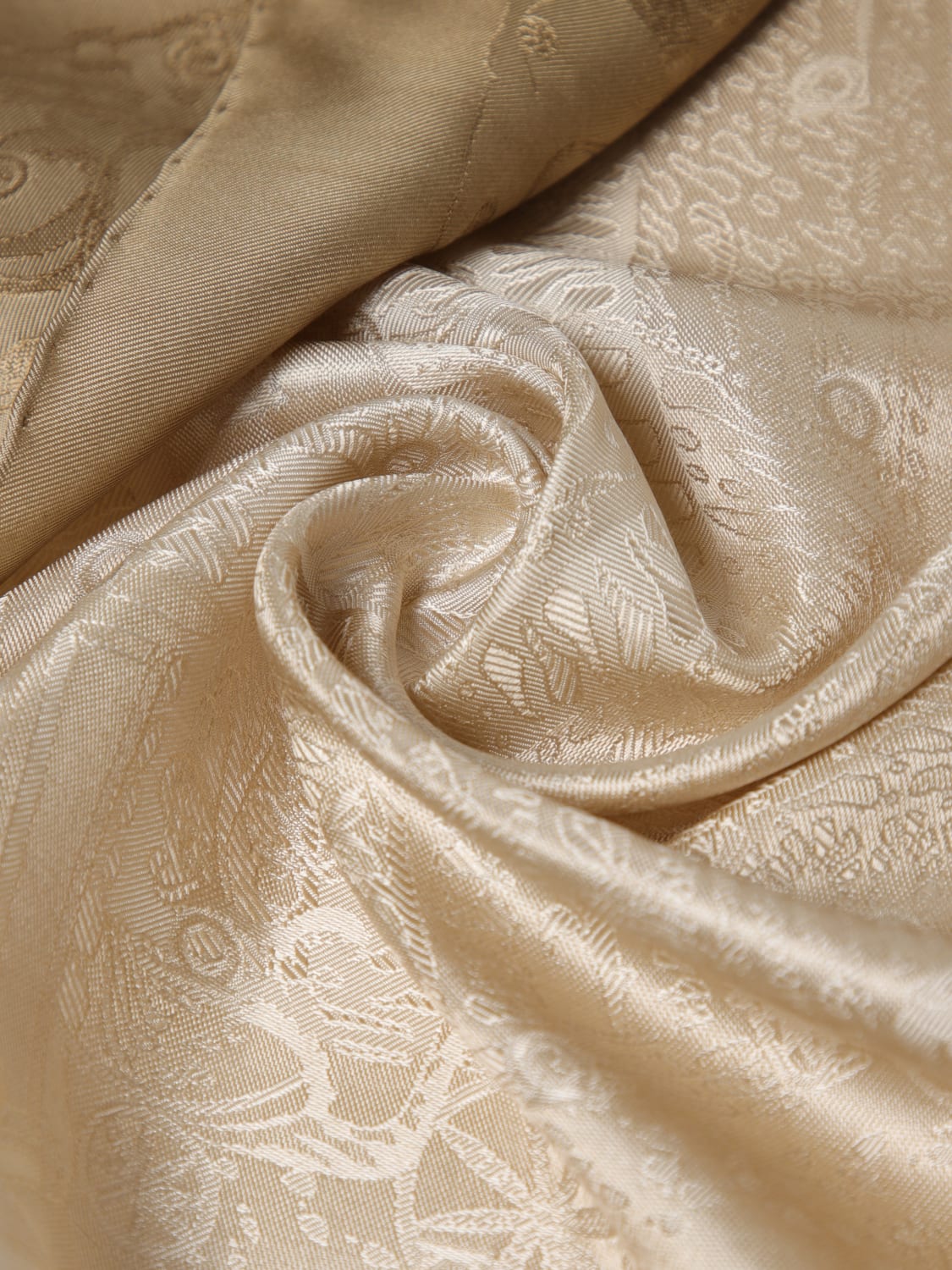 FERRAGAMO FULAR: Fular mujer Ferragamo, Beige - Img 3