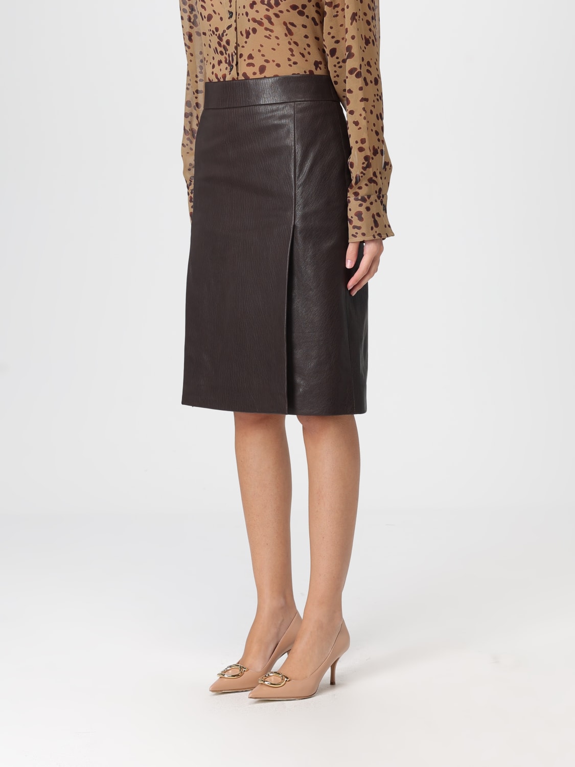 FERRAGAMO SKIRT: Skirt woman Ferragamo, Dark - Img 4