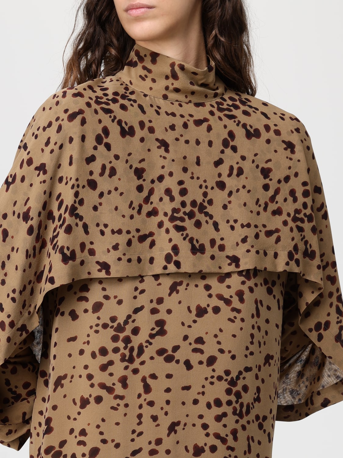 FERRAGAMO DRESS: Dress woman Ferragamo, Camel - Img 4