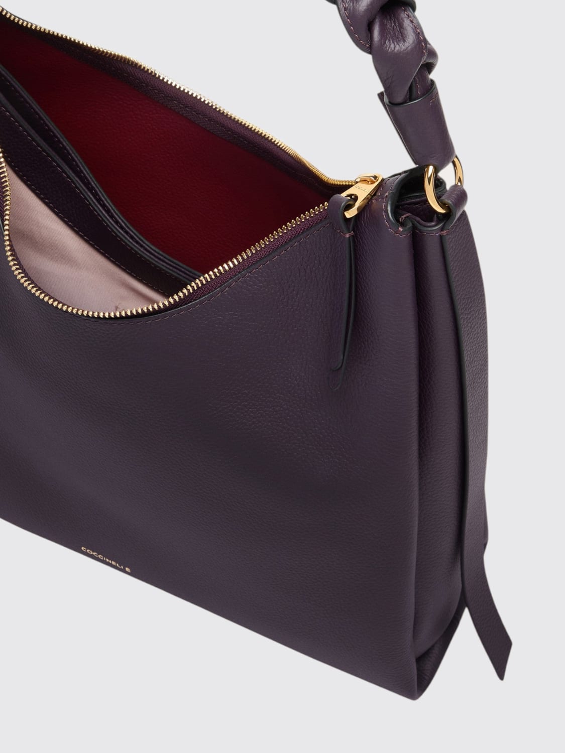 COCCINELLE SCHULTERTASCHE: Schultertasche damen Coccinelle, Pflaume - Img 3