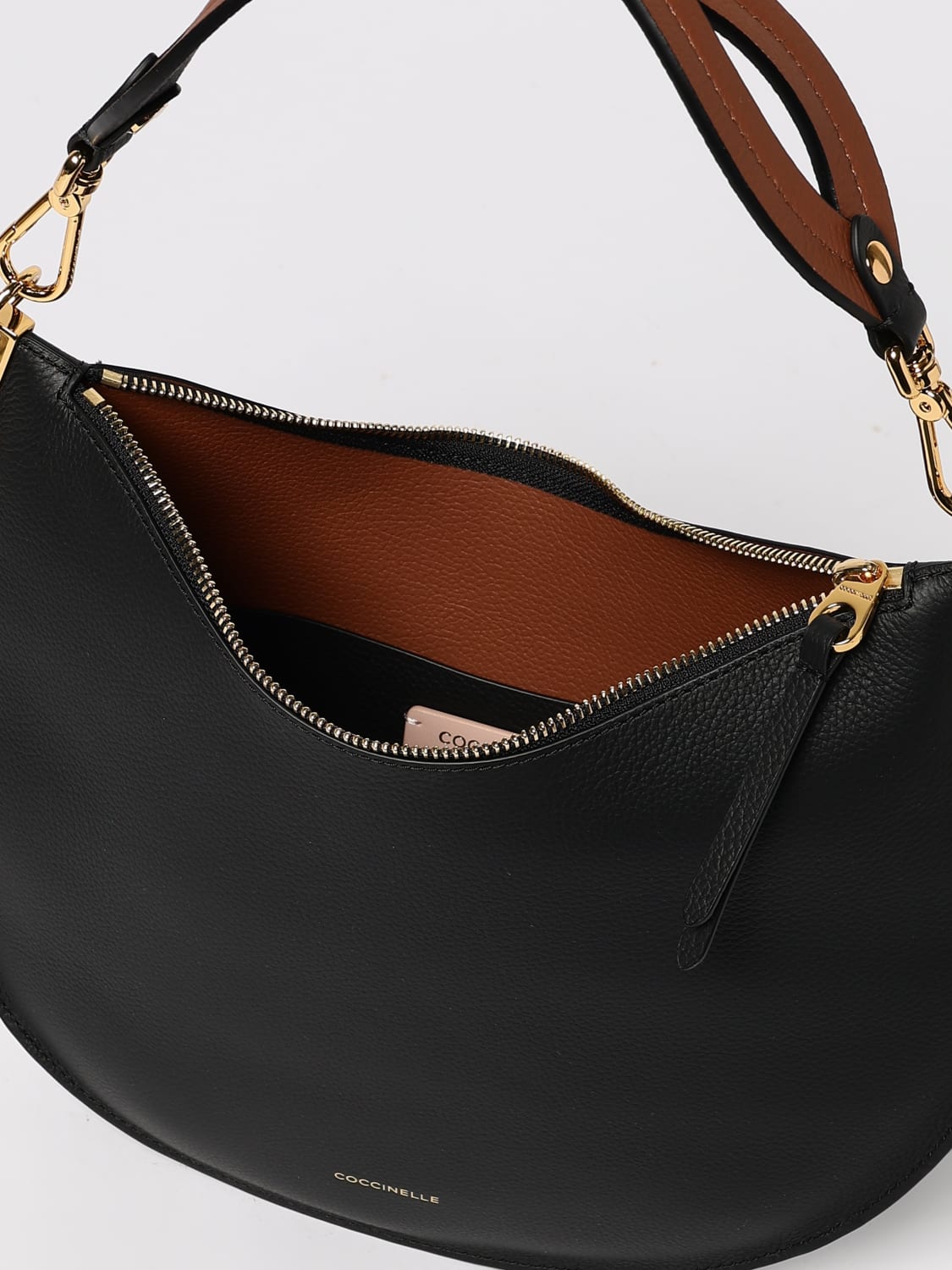 COCCINELLE SHOULDER BAG: Shoulder bag woman Coccinelle, Black - Img 3