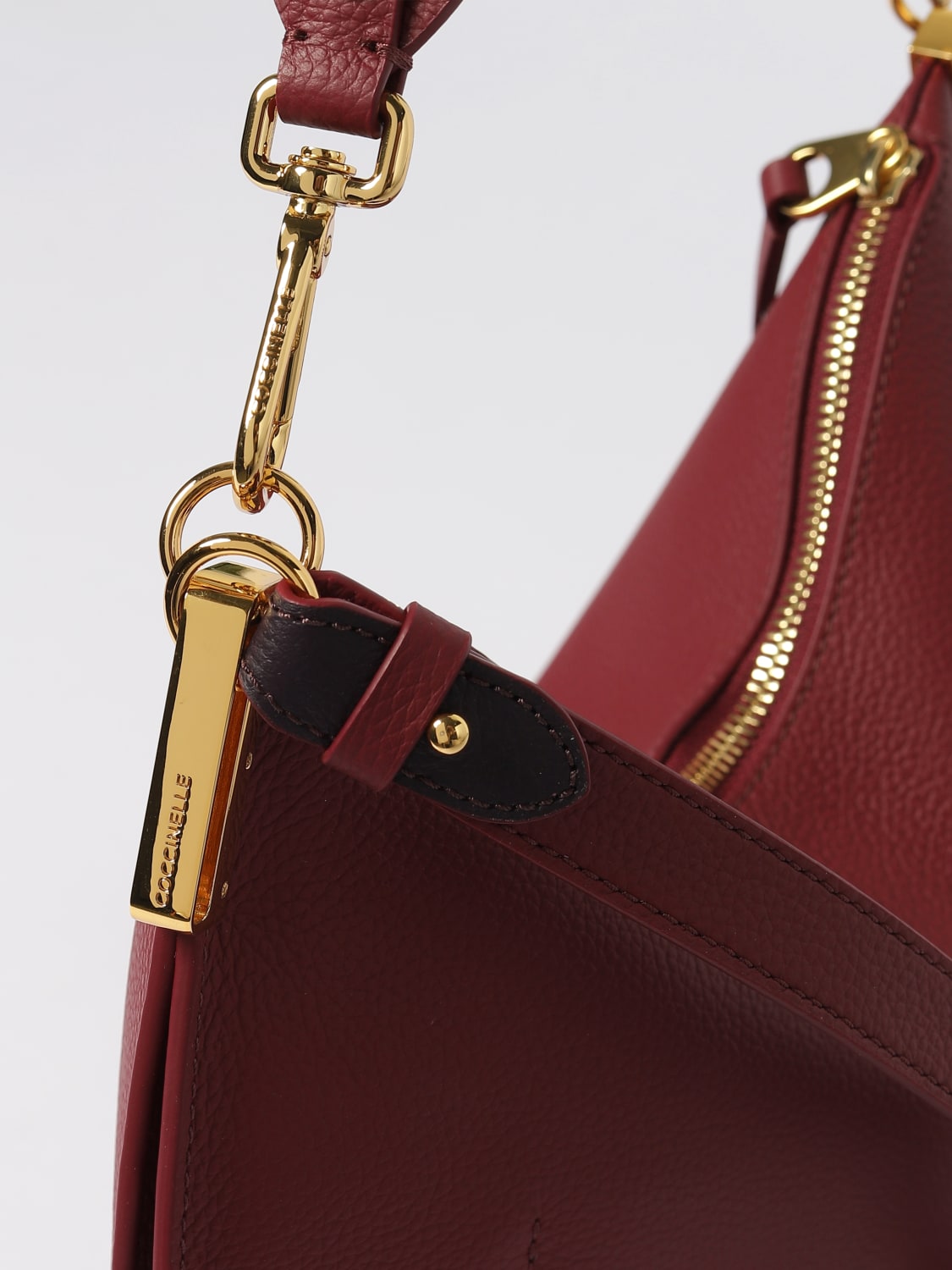 COCCINELLE BOLSO DE HOMBRO: Bolso de hombro mujer Coccinelle, Rojo - Img 3