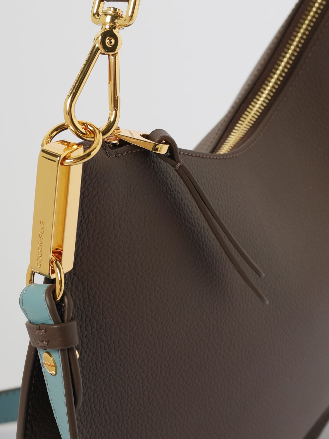 COCCINELLE СУМКА НА ПЛЕЧО: Наплечная сумка Женское Coccinelle, Коричневый - Img 3