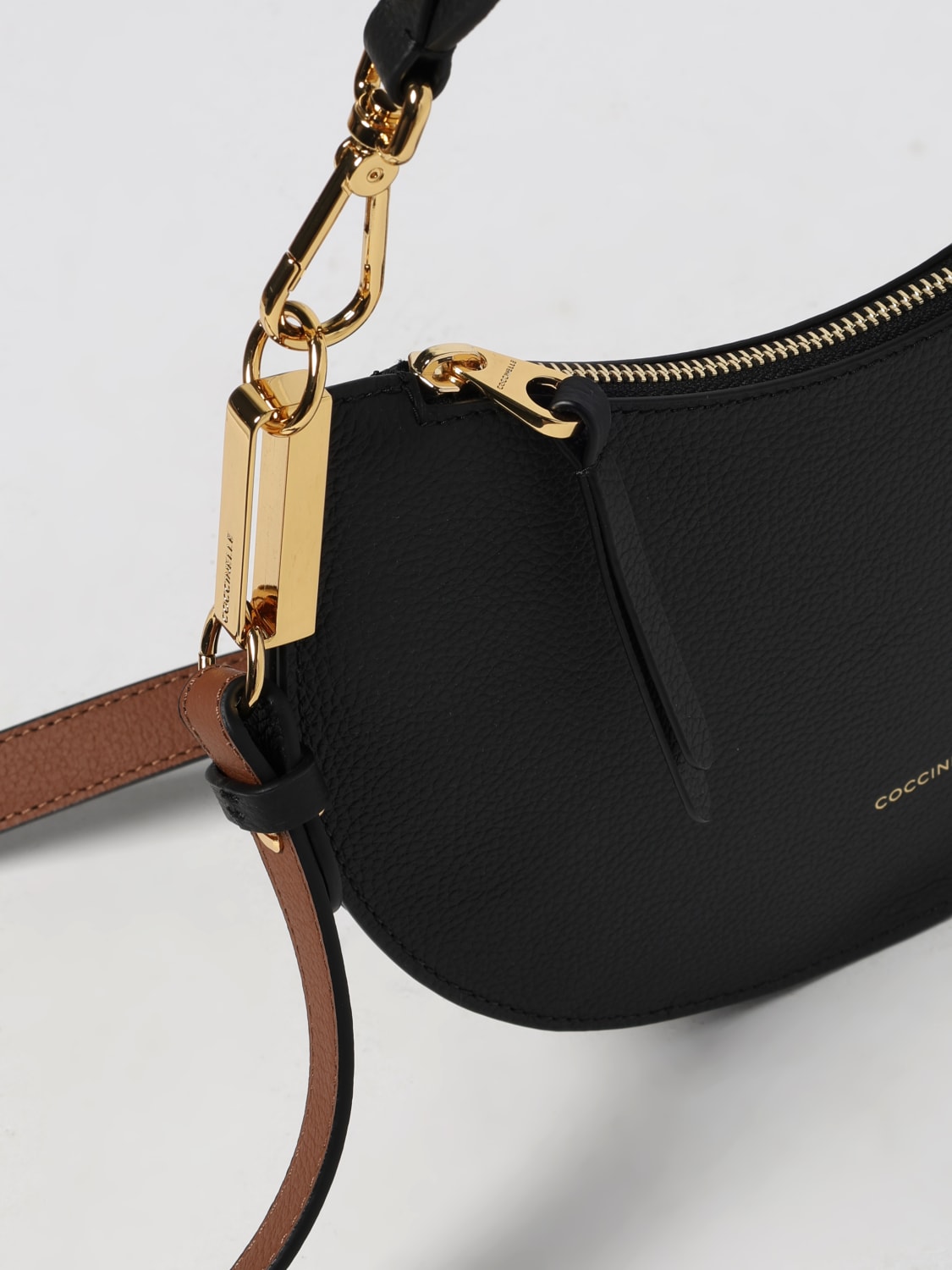 COCCINELLE SHOULDER BAG: Shoulder bag woman Coccinelle, Black - Img 3