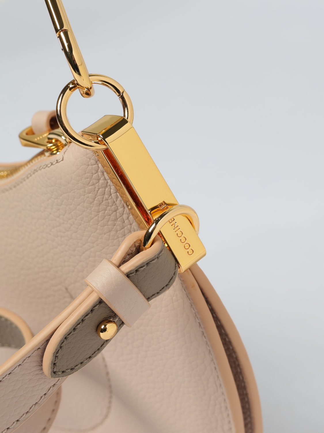 COCCINELLE SHOULDER BAG: Shoulder bag woman Coccinelle, Blush Pink - Img 3