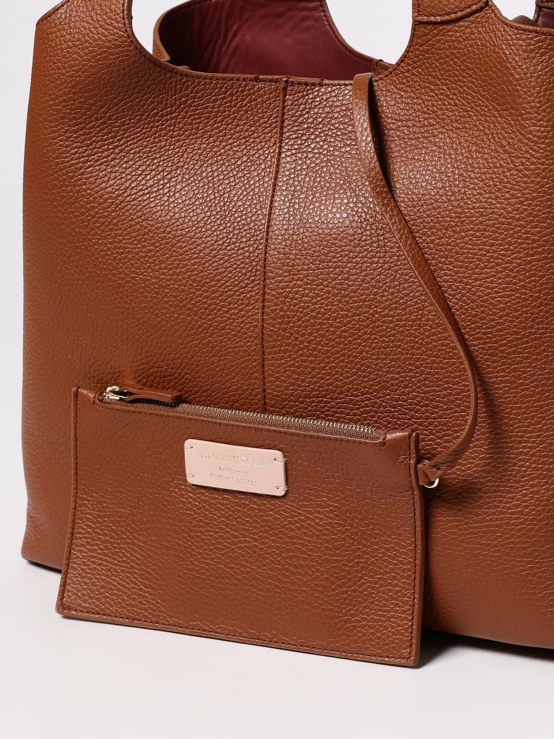 COCCINELLE SHOULDER BAG: Shoulder bag woman Coccinelle, Leather - Img 3