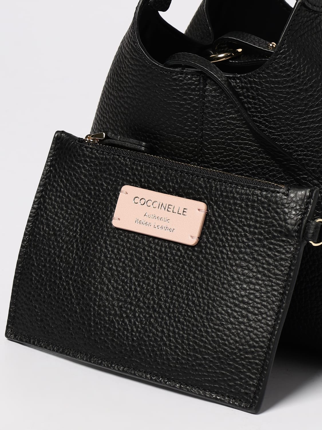 COCCINELLE MINI BAG: Shoulder bag woman Coccinelle, Black - Img 3
