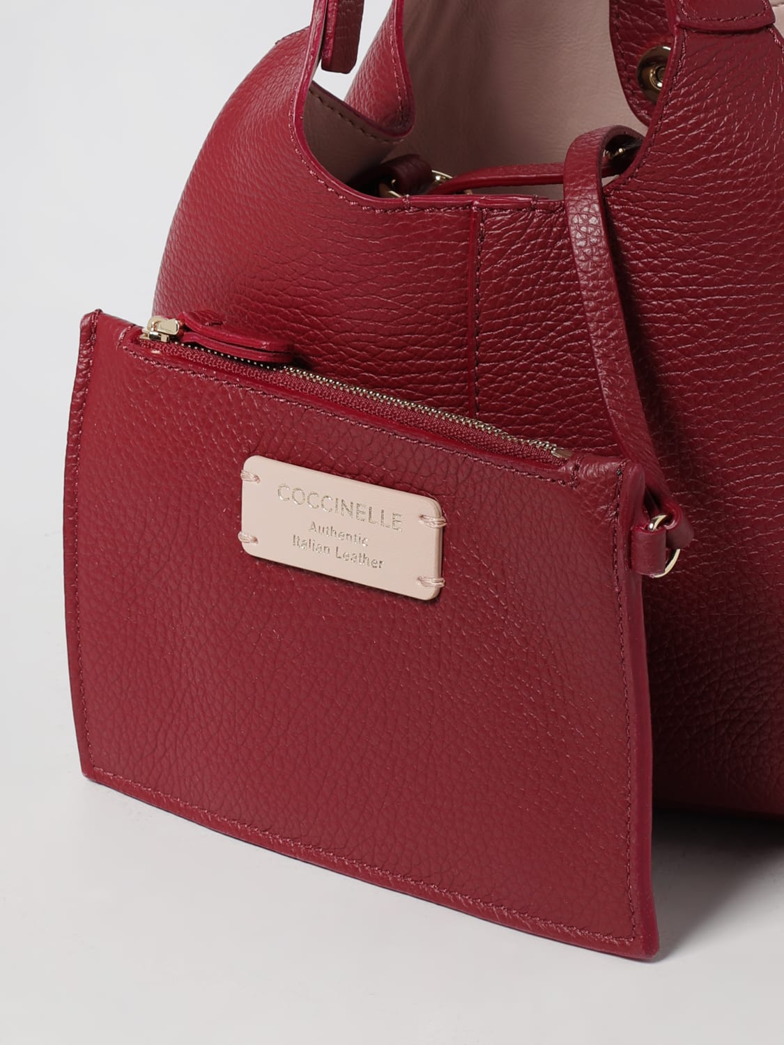 COCCINELLE MINI BAG: Shoulder bag woman Coccinelle, Red - Img 3