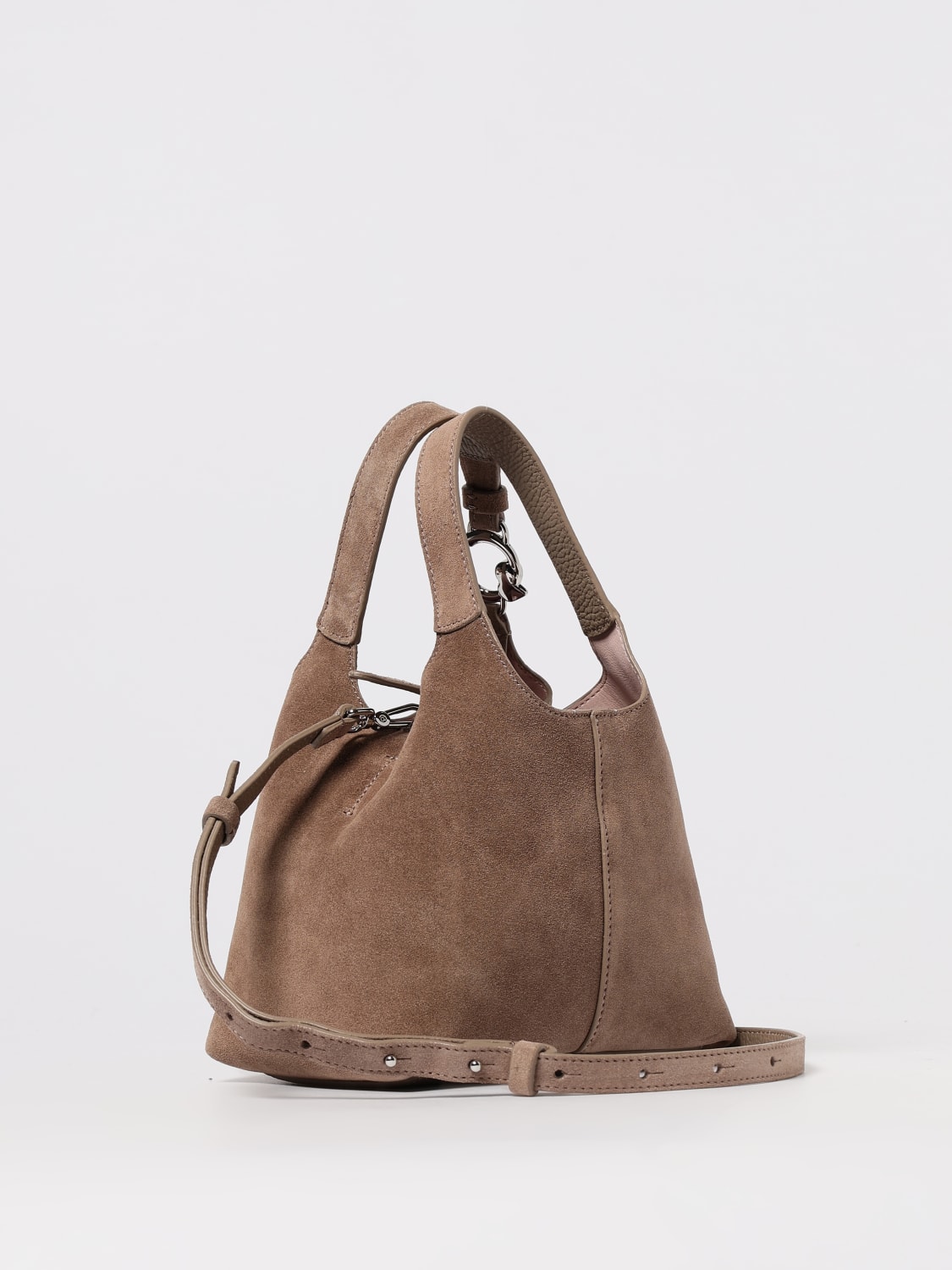 COCCINELLE BORSA MINI: Borsa C-Easy Small Coccinelle in camoscio , Sabbia - Img 2