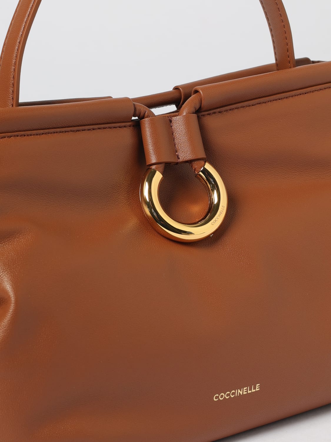 COCCINELLE BOLSO DE HOMBRO: Bolso de hombro mujer Coccinelle, Cuero - Img 3