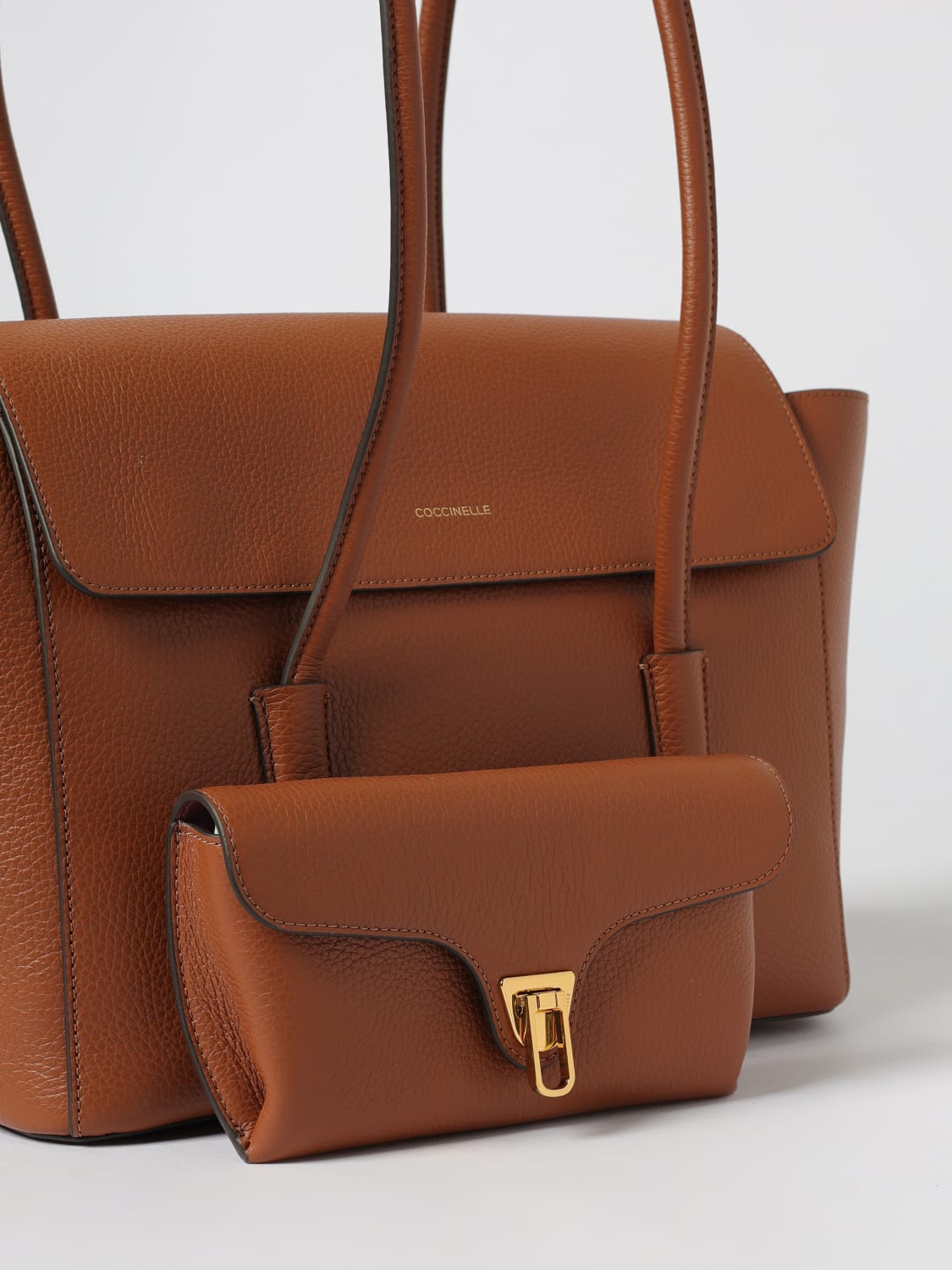 COCCINELLE SHOULDER BAG: Shoulder bag woman Coccinelle, Leather - Img 3