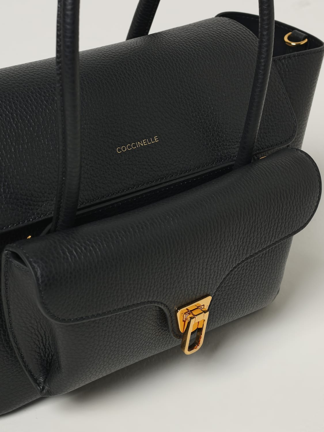 COCCINELLE SHOULDER BAG: Shoulder bag woman Coccinelle, Black - Img 3