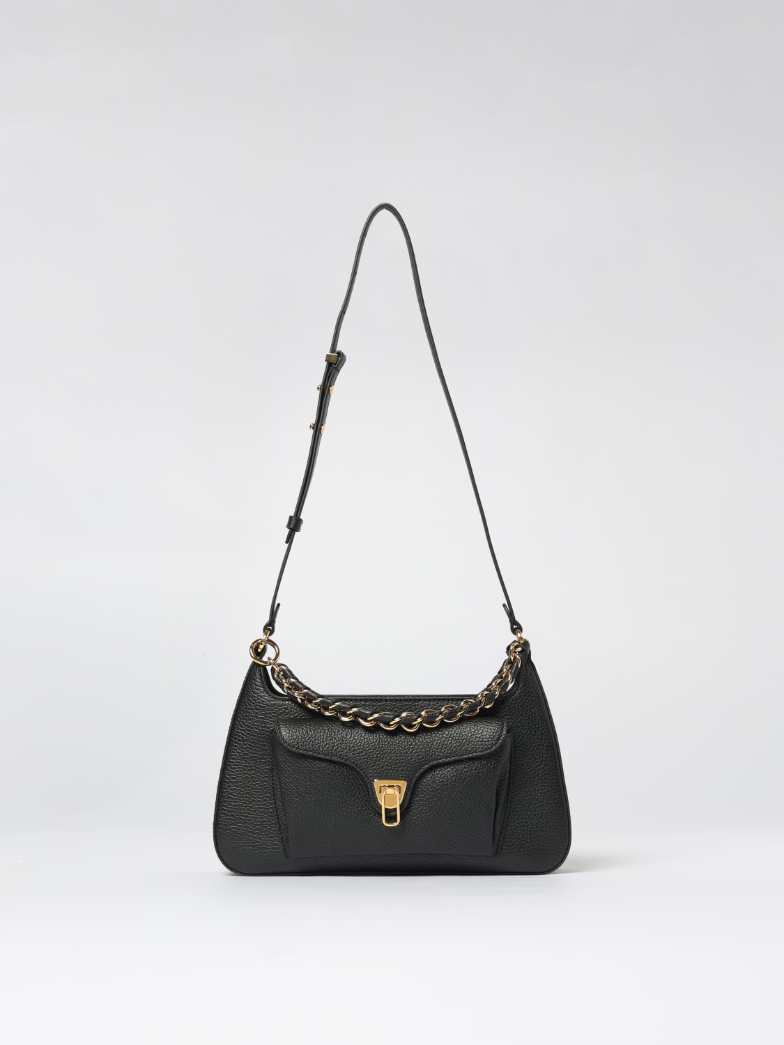 COCCINELLE SCHULTERTASCHE: Schultertasche damen Coccinelle, Schwarz - Img 1