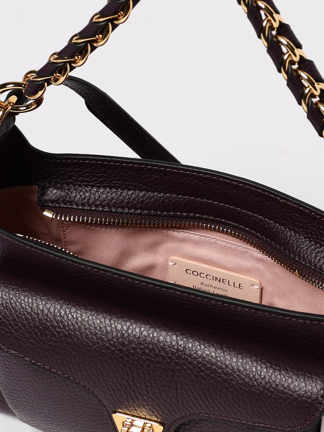 COCCINELLE 肩包: 肩包 女士 Coccinelle, 深紫色 - Img 3