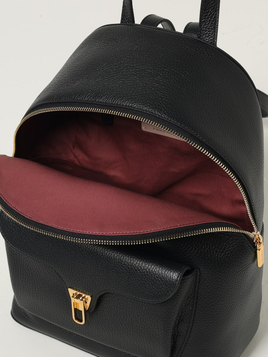 COCCINELLE RUCKSACK: Schultertasche damen Coccinelle, Schwarz - Img 4