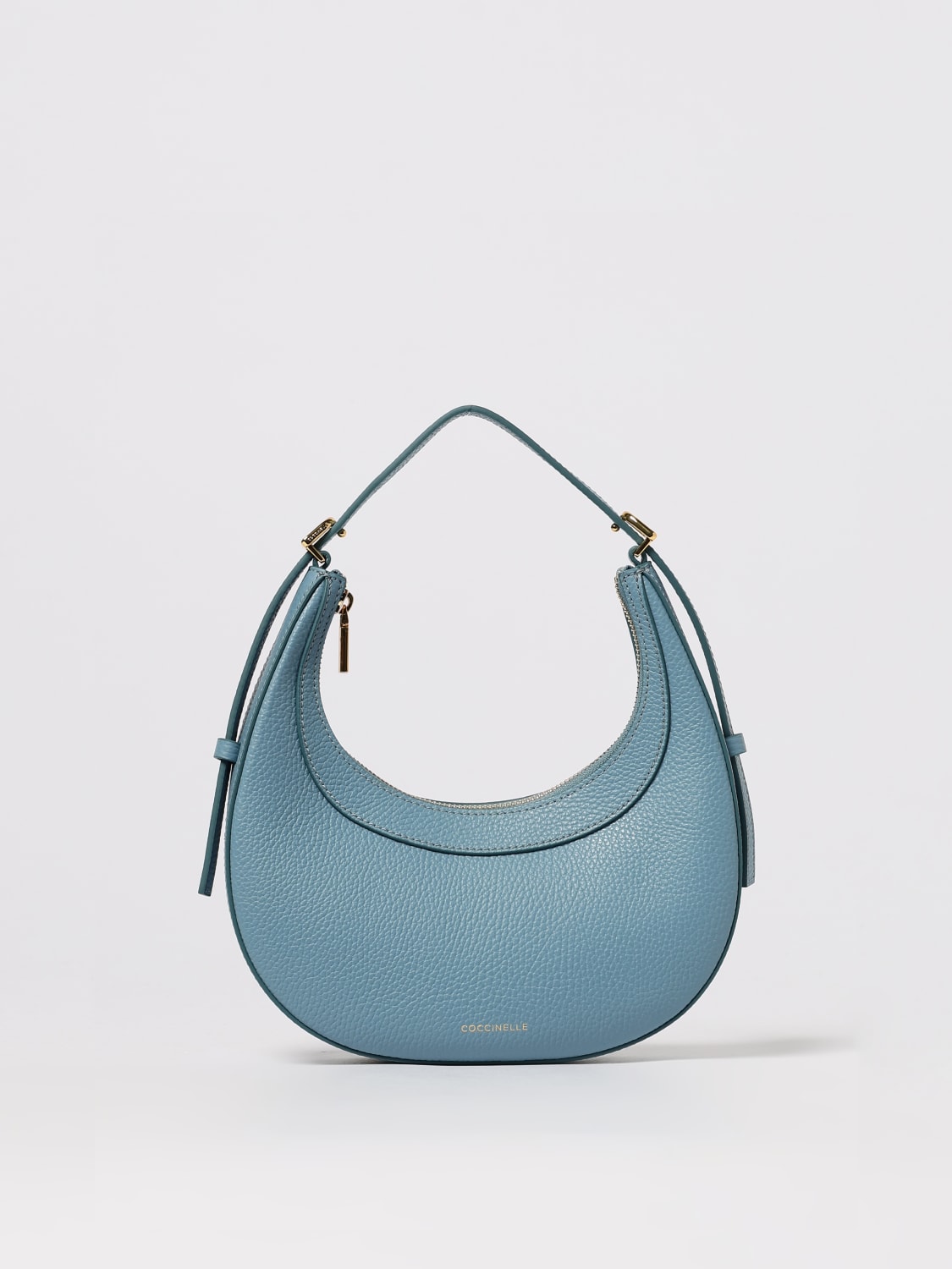 COCCINELLE MINI BAG: Shoulder bag woman Coccinelle, Blue - Img 1