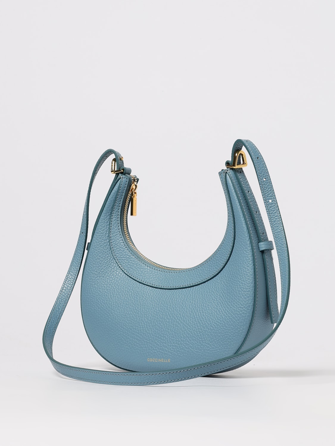 COCCINELLE MINI BAG: Shoulder bag woman Coccinelle, Blue - Img 3
