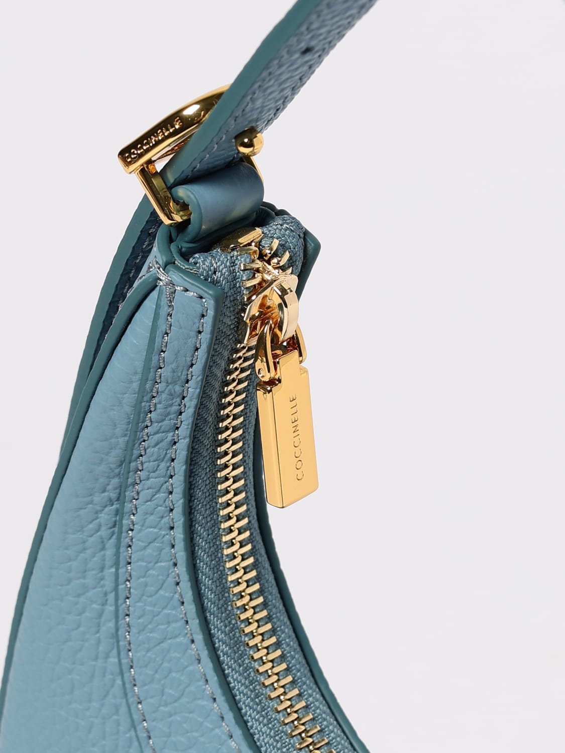 COCCINELLE MINI BAG: Shoulder bag woman Coccinelle, Blue - Img 4