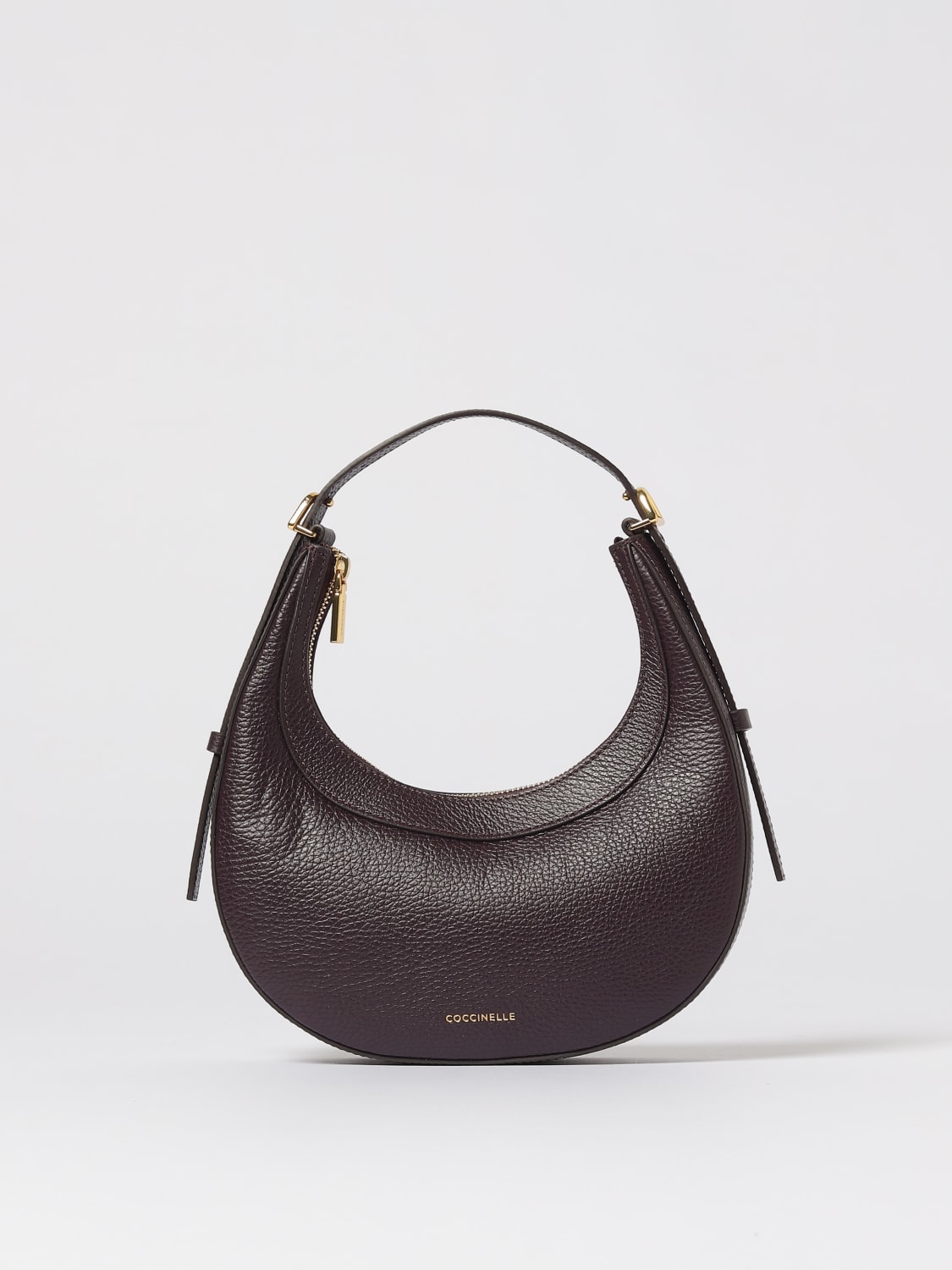 COCCINELLE MINI BOLSO: Bolso de hombro mujer Coccinelle, Ciruela - Img 1