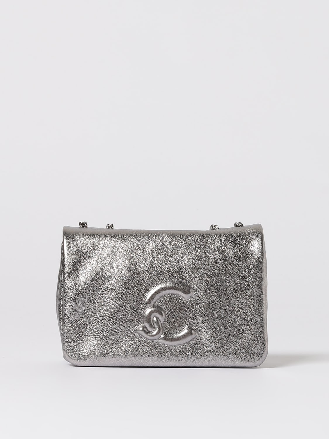 COCCINELLE MINI BAG: Shoulder bag woman Coccinelle, Grey - Img 1