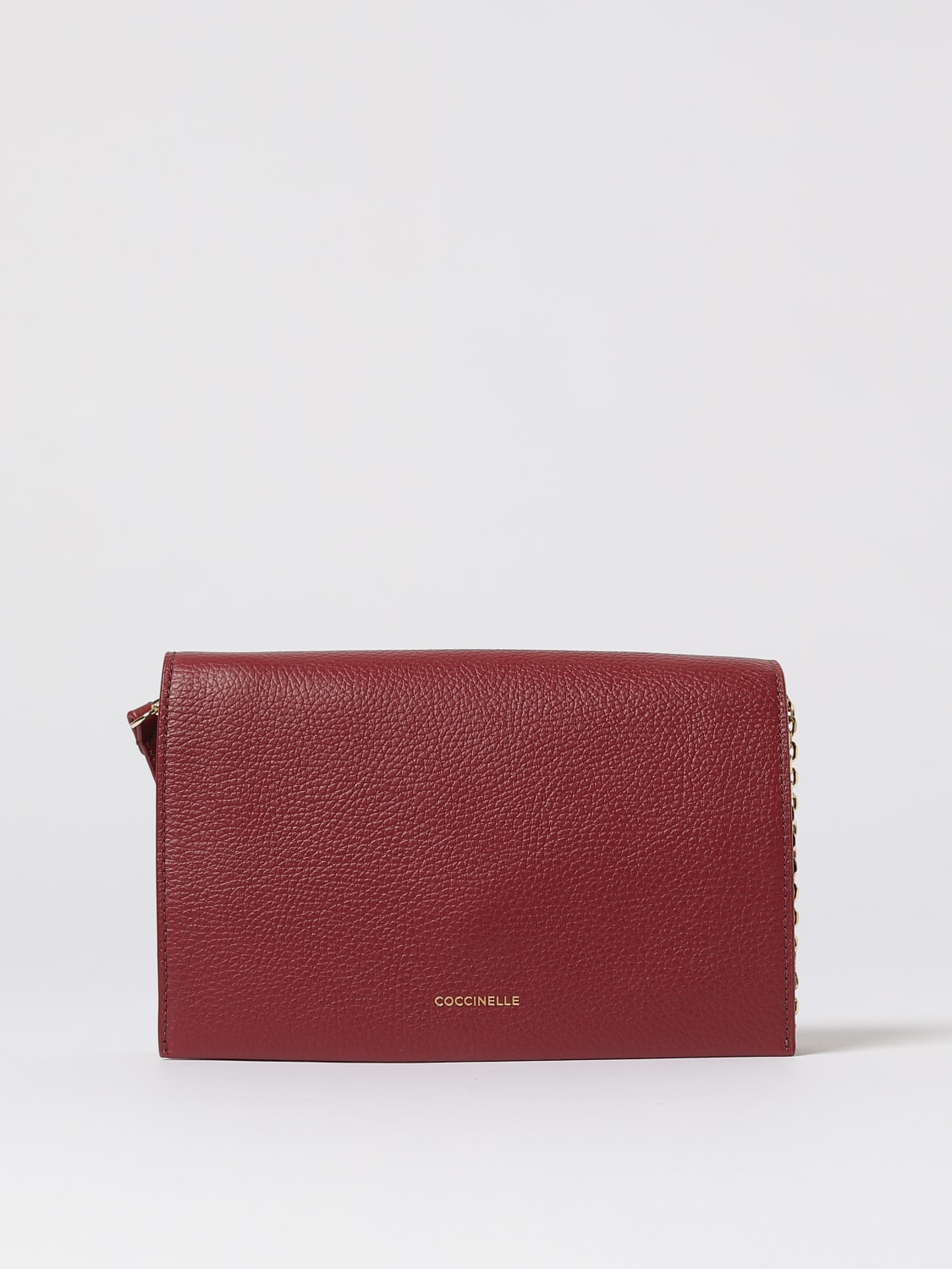 COCCINELLE MINI SAC: Sac porté épaule femme Coccinelle, Rouge - Img 1