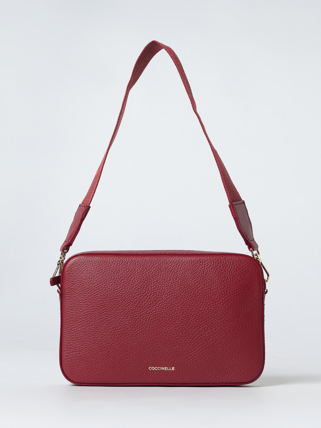 COCCINELLE SHOULDER BAG: Shoulder bag woman Coccinelle, Burgundy - Img 1