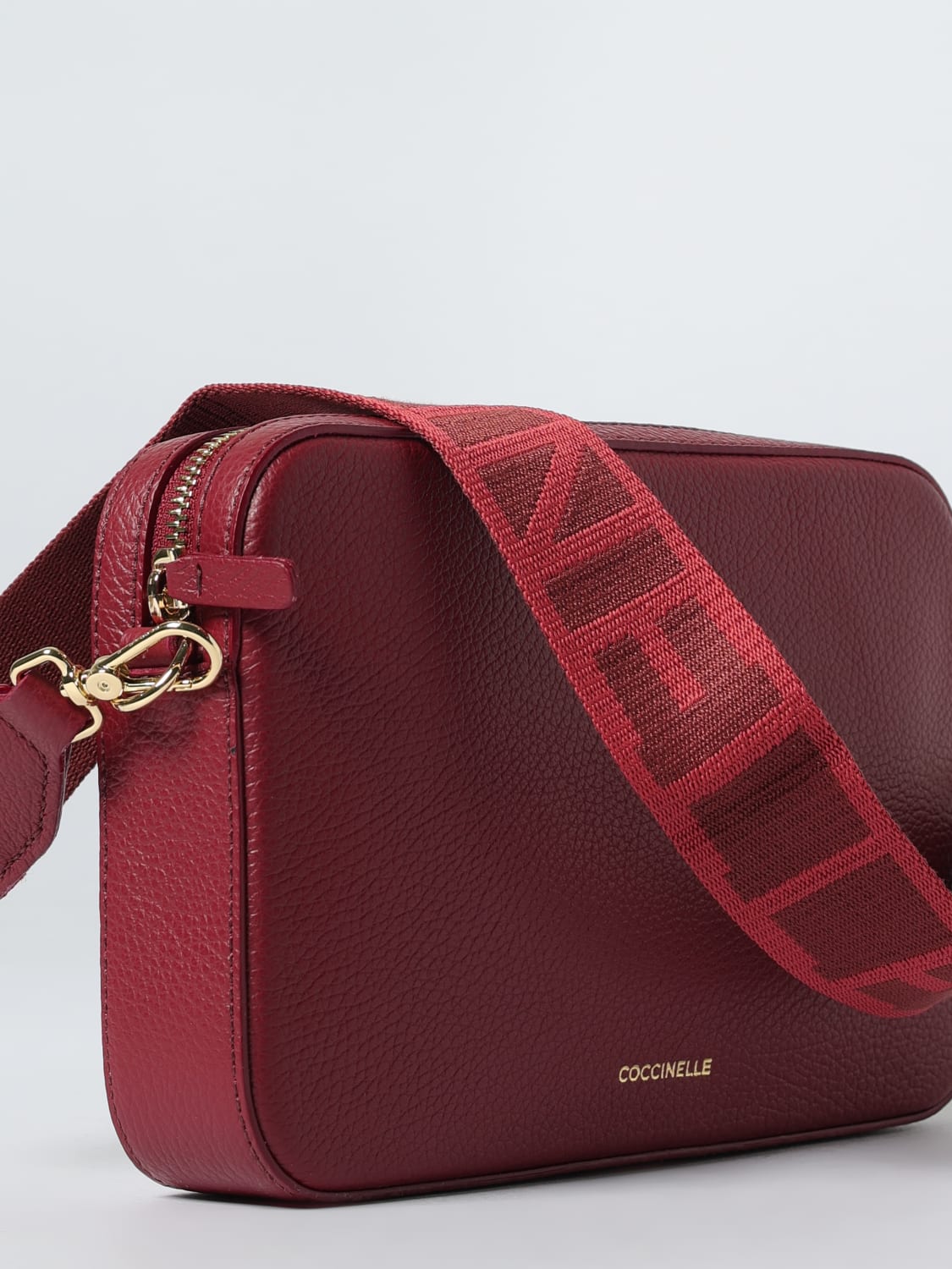 COCCINELLE SHOULDER BAG: Shoulder bag woman Coccinelle, Burgundy - Img 3