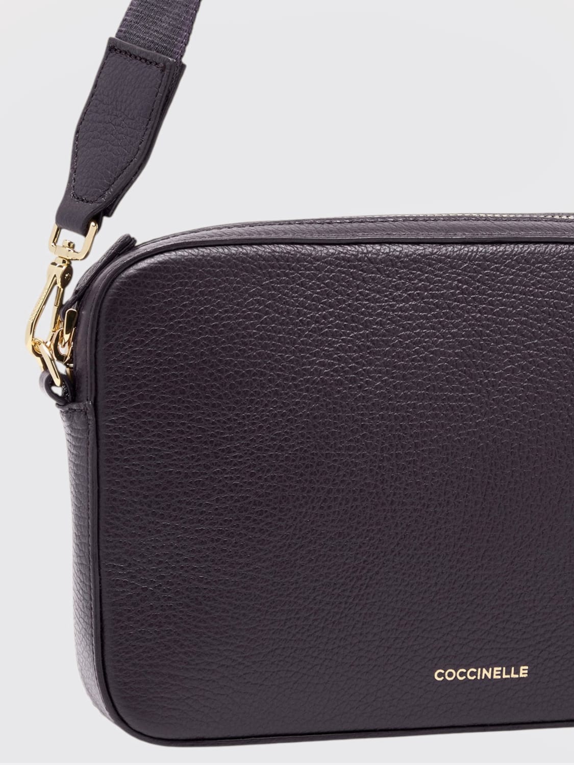 COCCINELLE SHOULDER BAG: Shoulder bag woman Coccinelle, Plum - Img 3