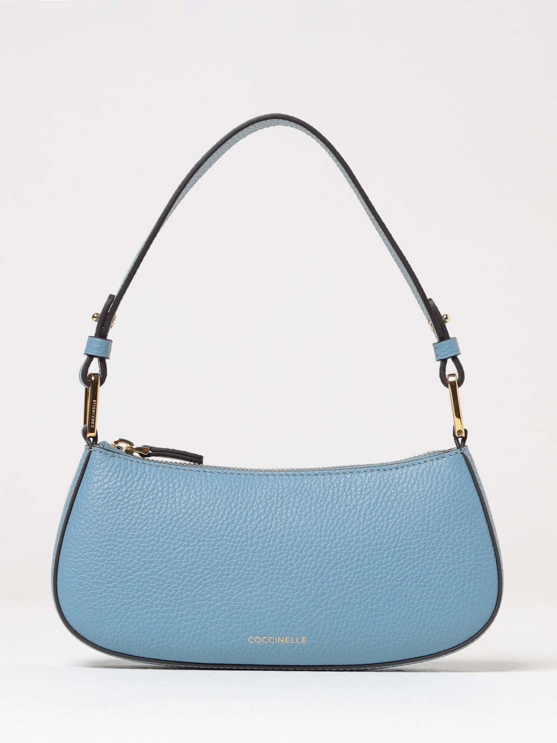 COCCINELLE SCHULTERTASCHE: Schultertasche damen Coccinelle, Hellblau - Img 1