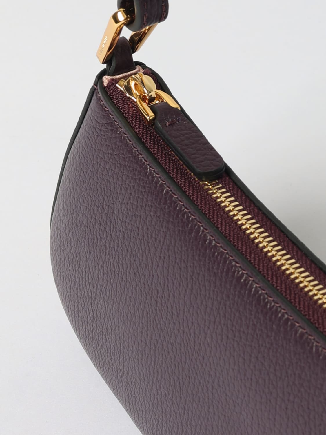 COCCINELLE BOLSO DE HOMBRO: Bolso de hombro mujer Coccinelle, Ciruela - Img 3