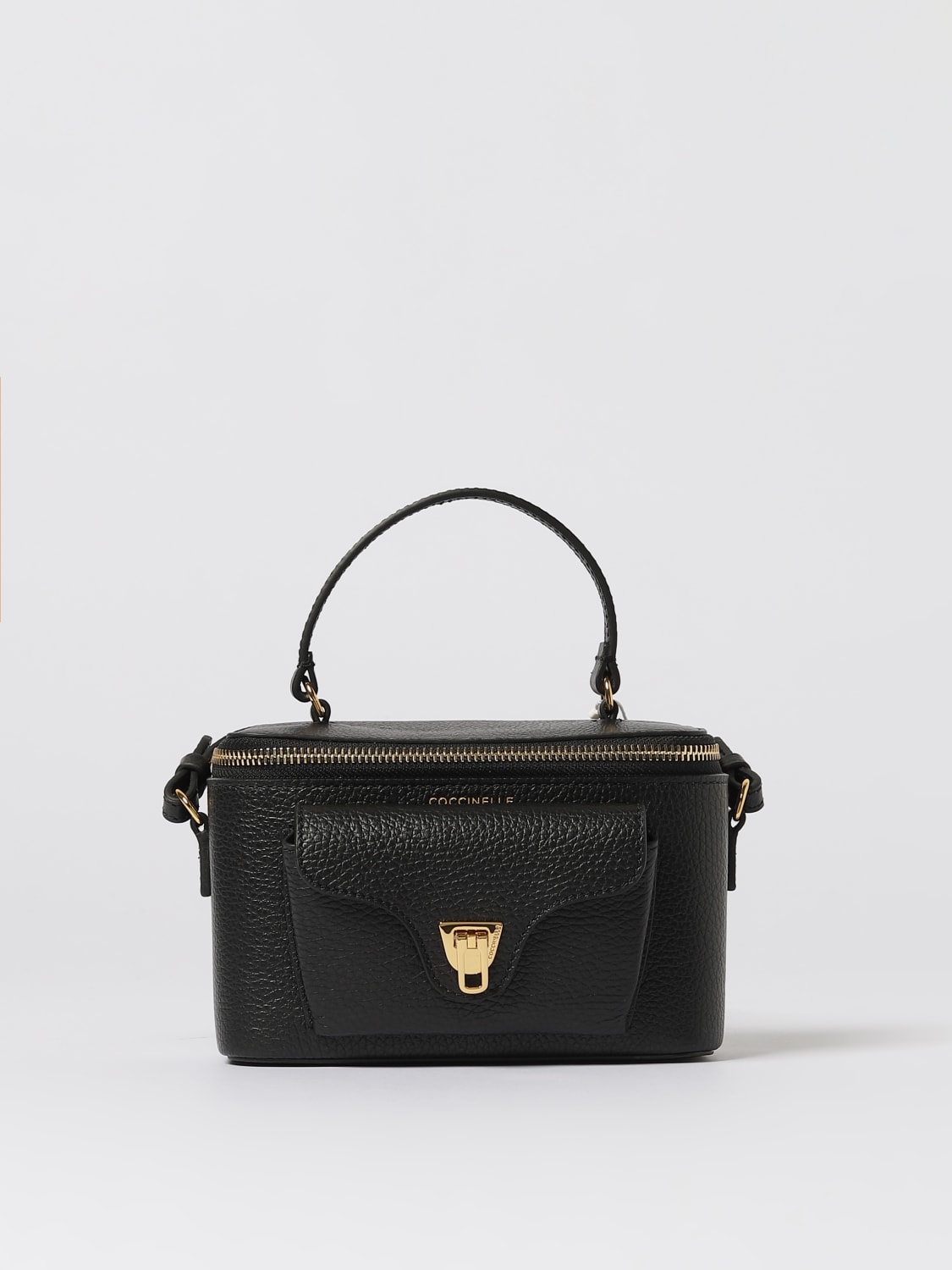 COCCINELLE MINI SAC: Sac porté épaule femme Coccinelle, Noir - Img 1