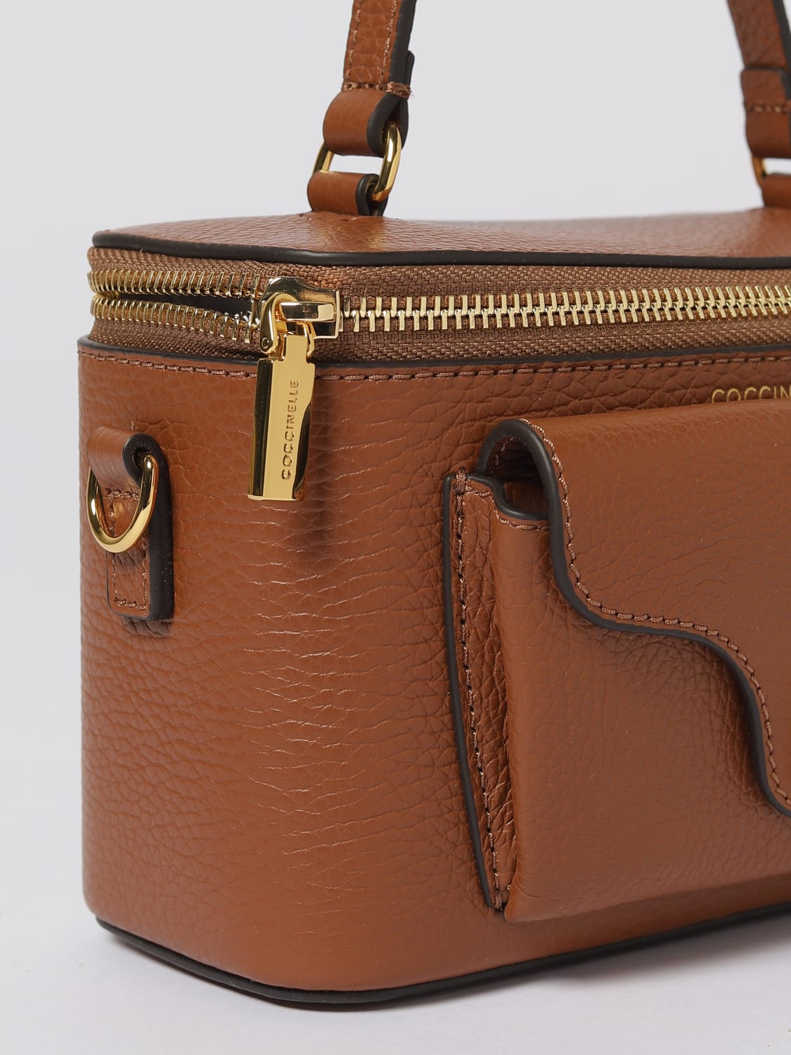 COCCINELLE MINI SAC: Sac porté épaule femme Coccinelle, Cuir - Img 3