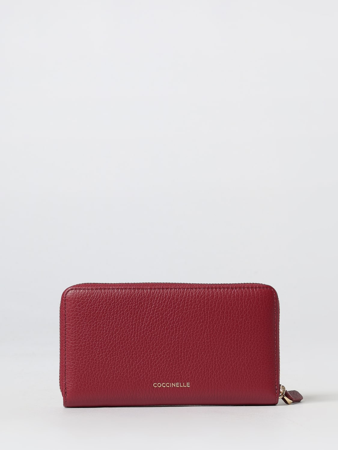 COCCINELLE WALLET: Wallet woman Coccinelle, Burgundy - Img 3