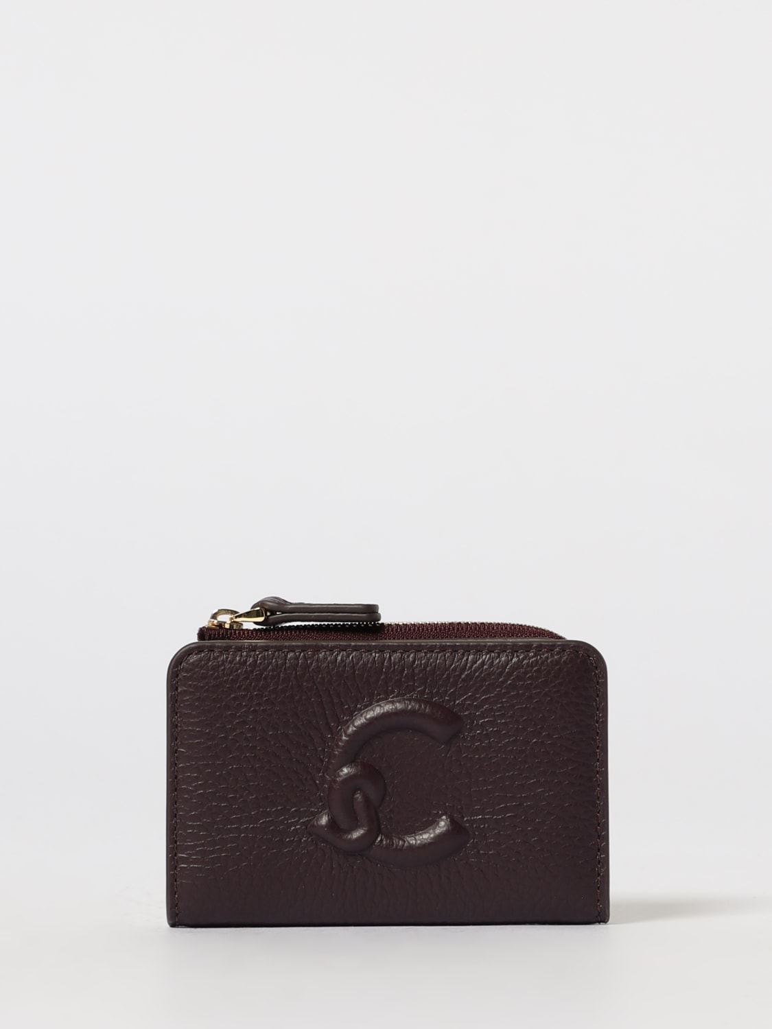 COCCINELLE WALLET: Wallet woman Coccinelle, Plum - Img 1