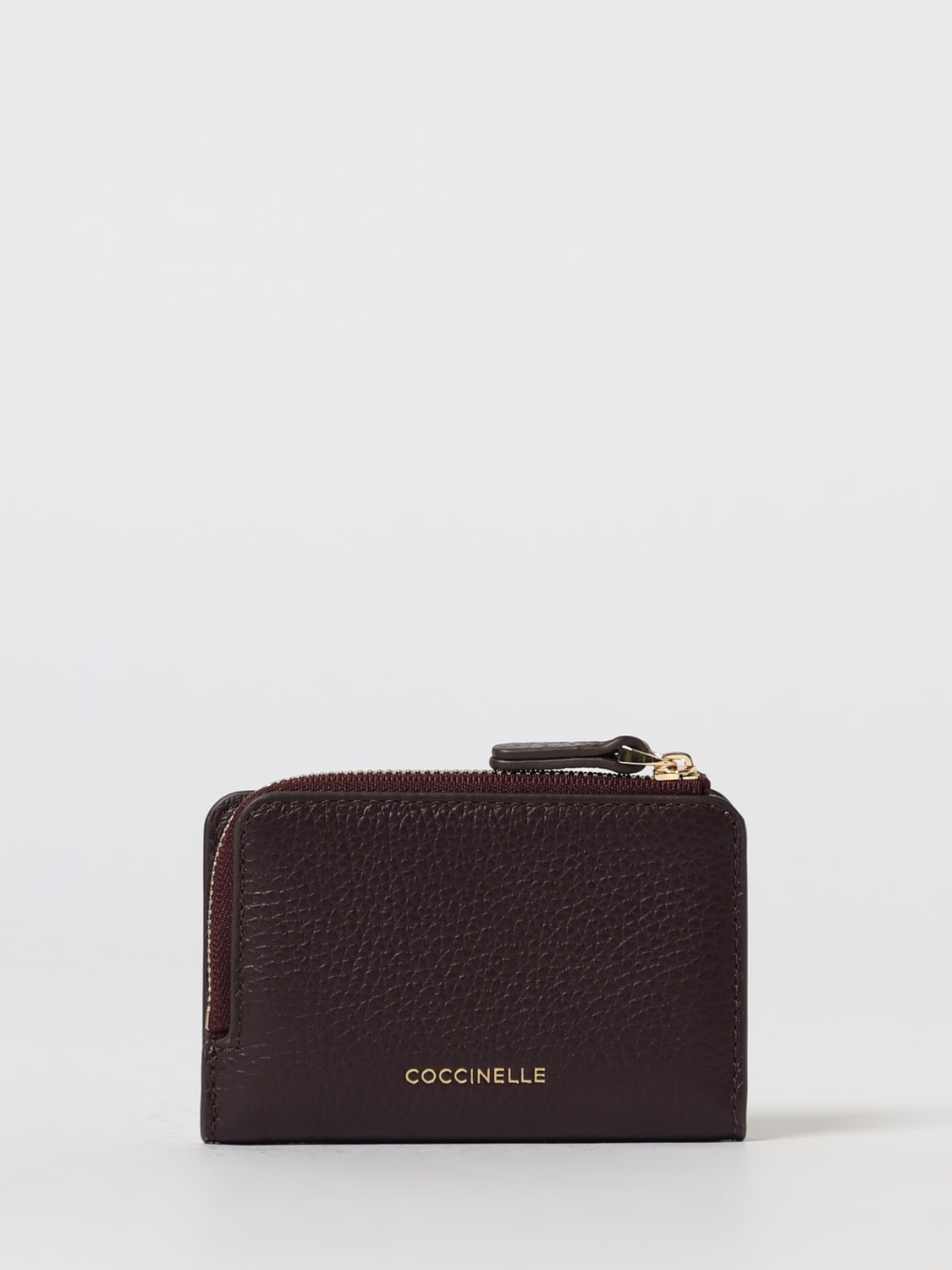 COCCINELLE WALLET: Wallet woman Coccinelle, Plum - Img 3