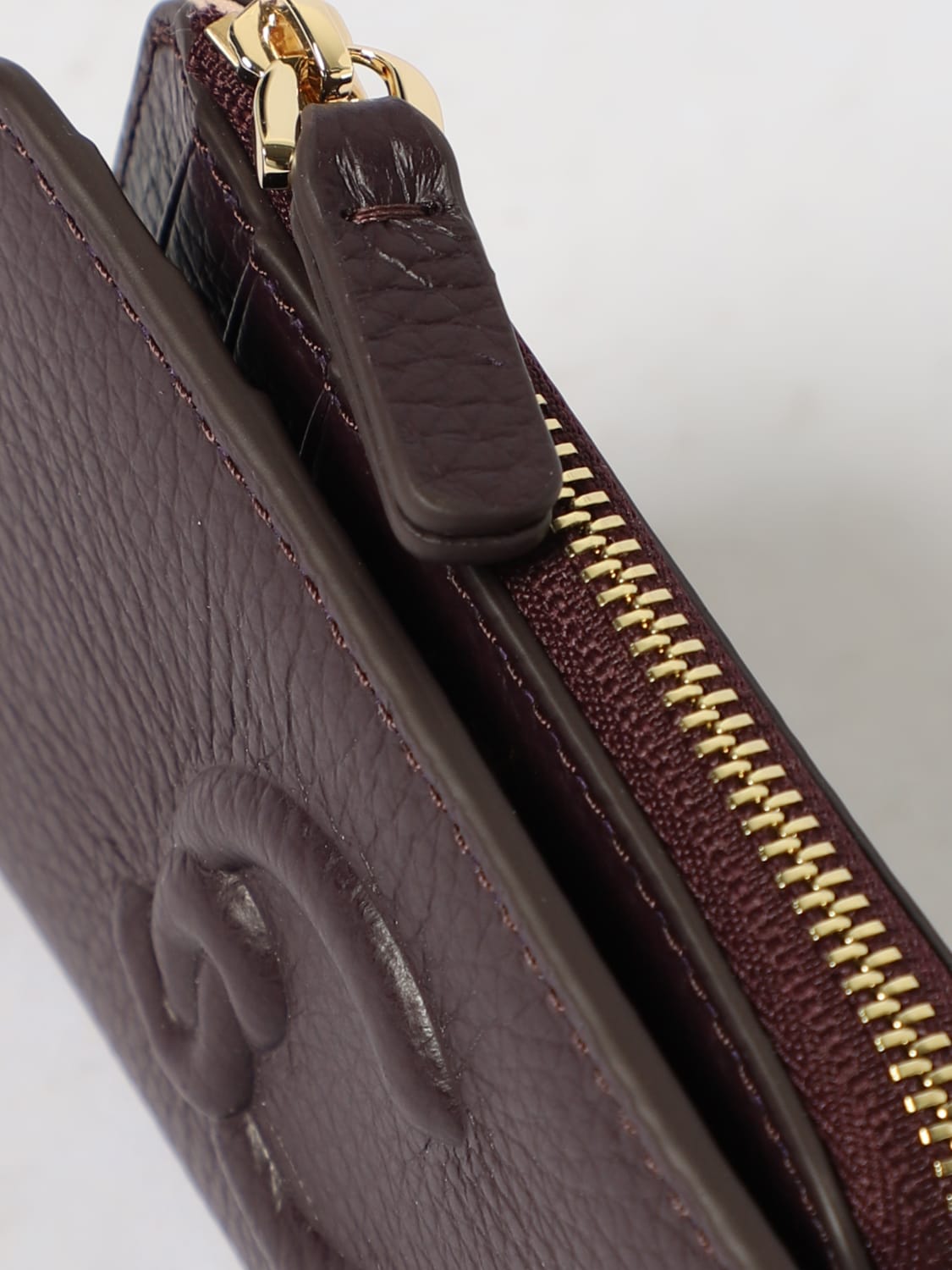 COCCINELLE WALLET: Wallet woman Coccinelle, Plum - Img 4