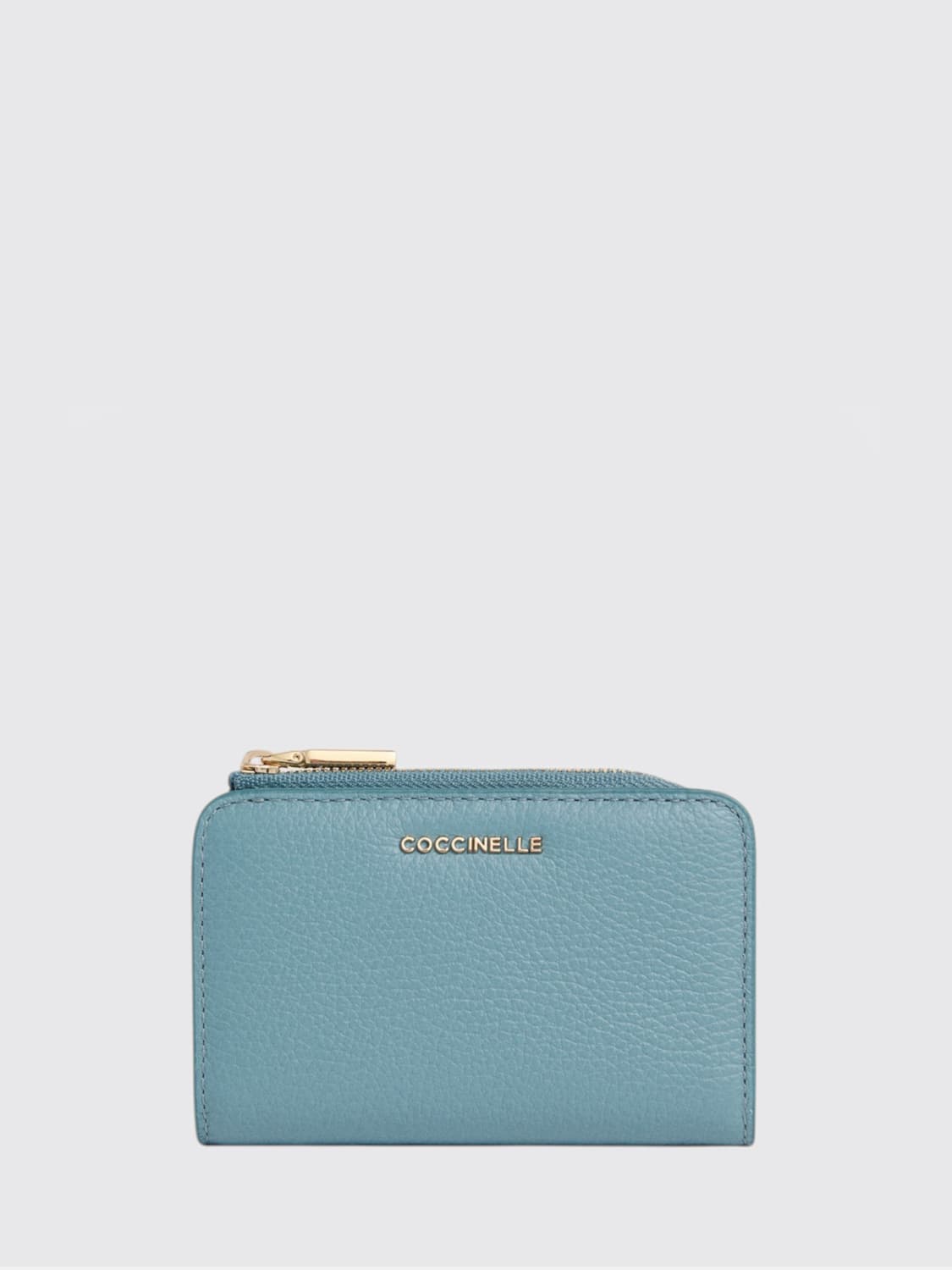 COCCINELLE WALLET: Wallet woman Coccinelle, Blue - Img 1