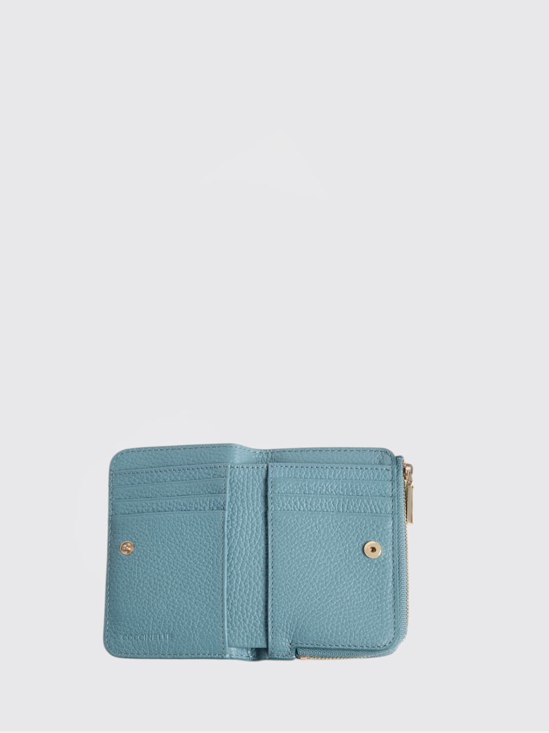 COCCINELLE WALLET: Wallet woman Coccinelle, Blue - Img 2
