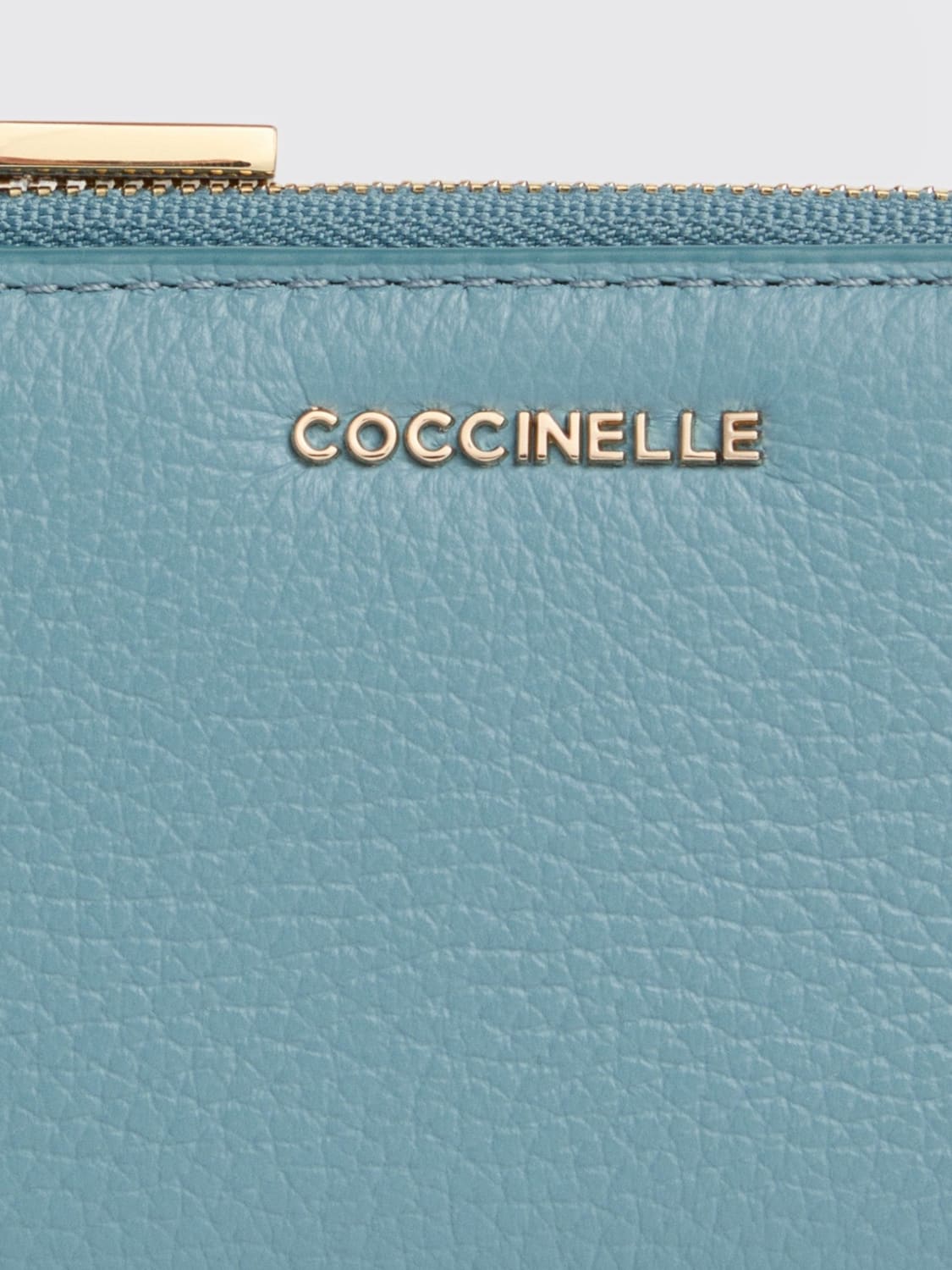 COCCINELLE WALLET: Wallet woman Coccinelle, Blue - Img 3