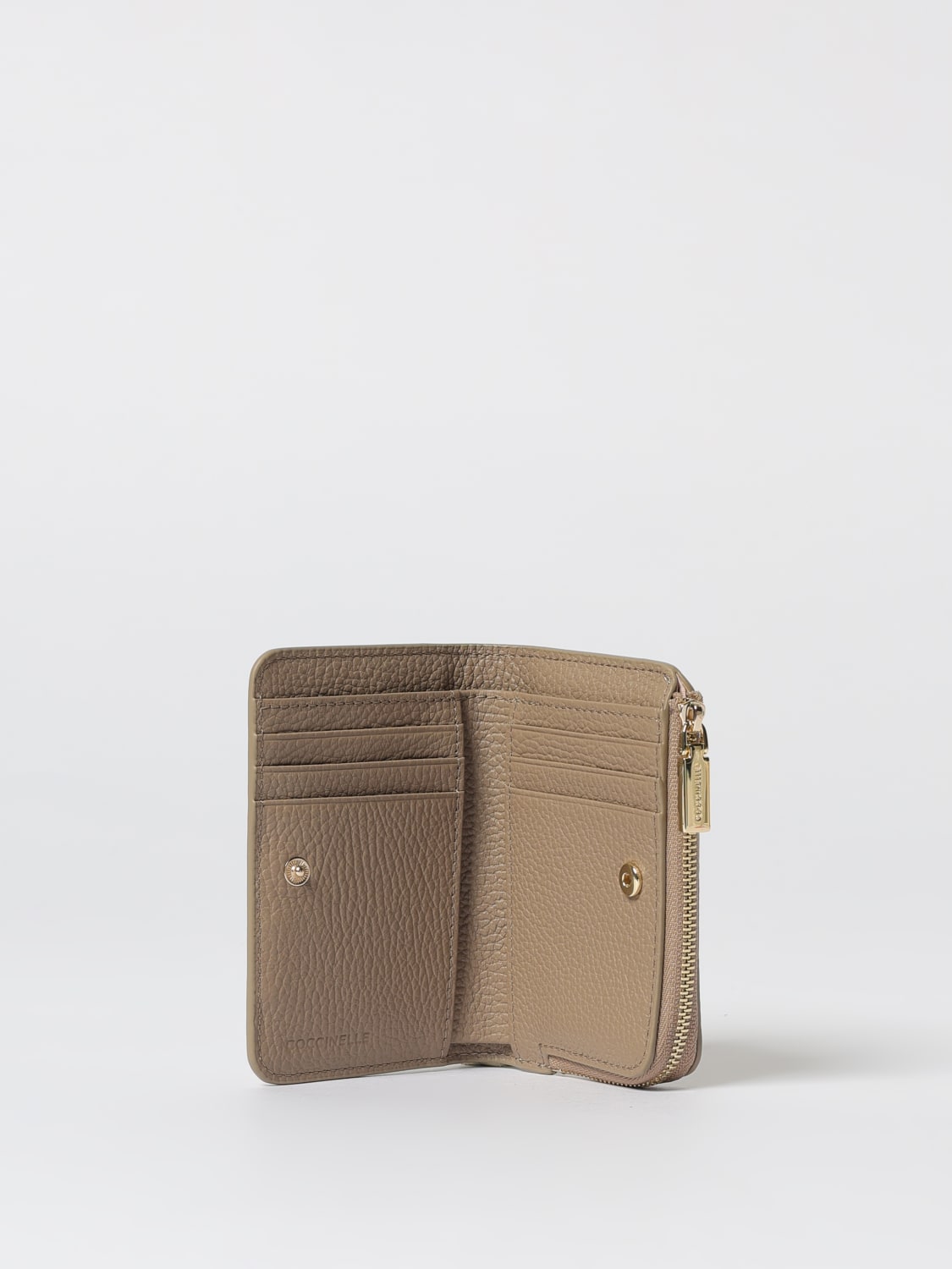 COCCINELLE GELDBÖRSE: Geldbörsen damen Coccinelle, Beige - Img 2