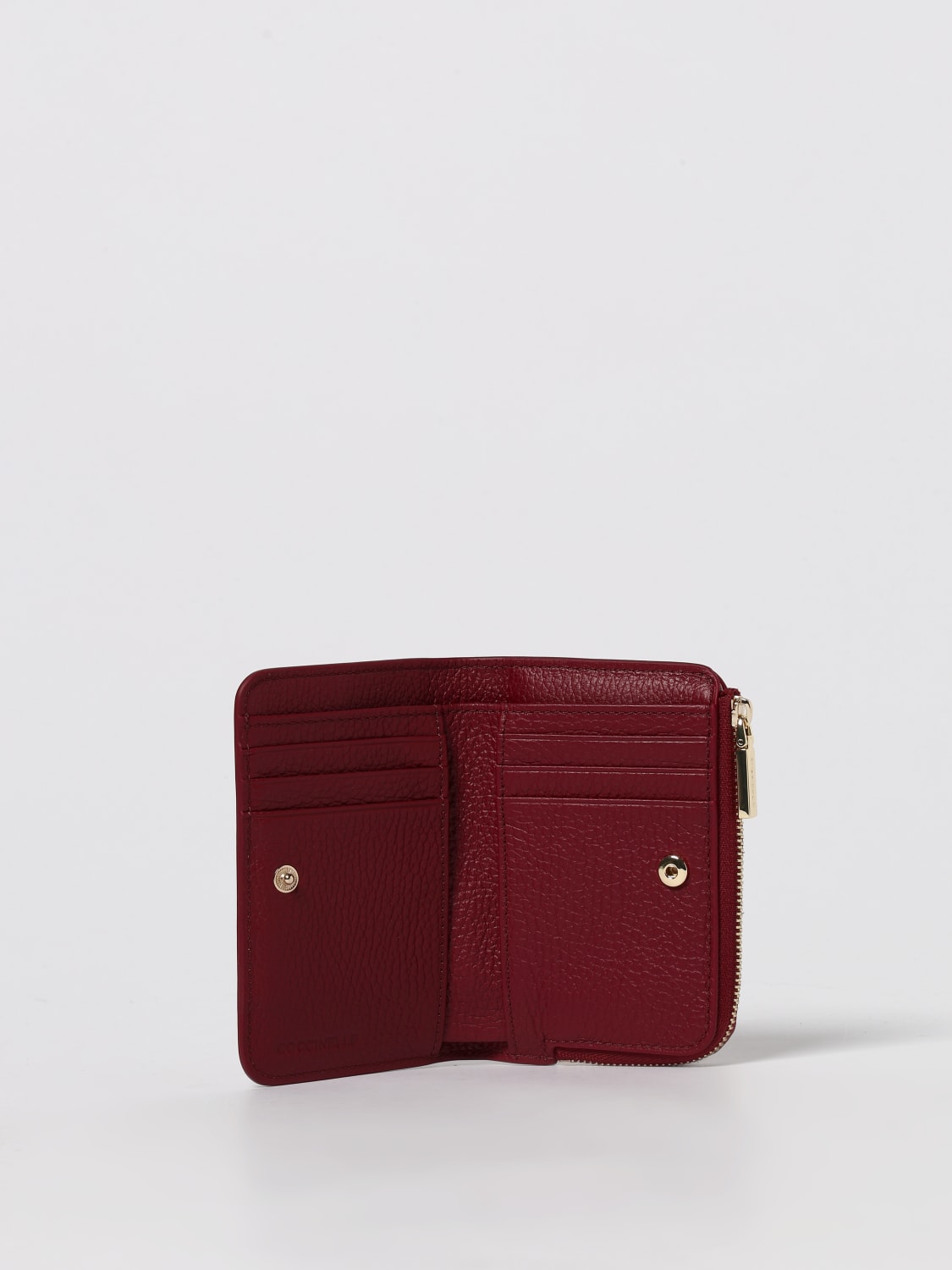 COCCINELLE WALLET: Wallet woman Coccinelle, Burgundy - Img 2