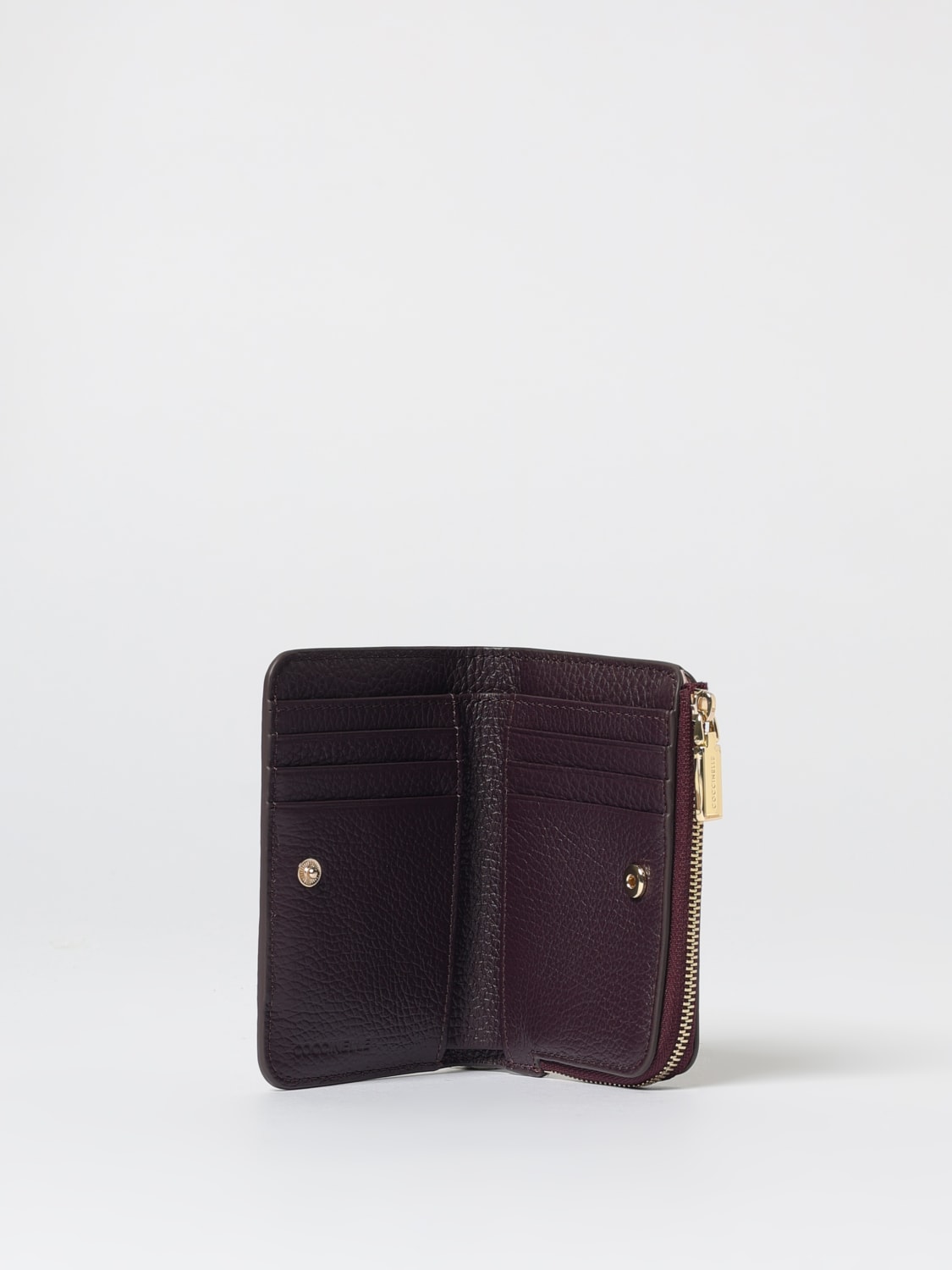 COCCINELLE WALLET: Wallet woman Coccinelle, Plum - Img 2