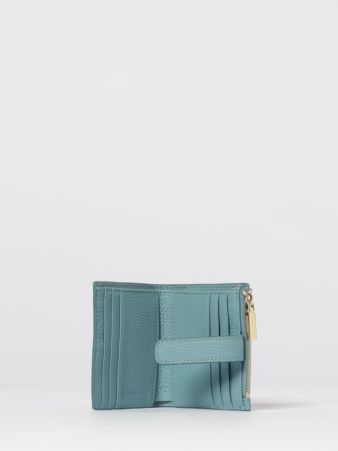 COCCINELLE WALLET: Wallet woman Coccinelle, Blue - Img 2