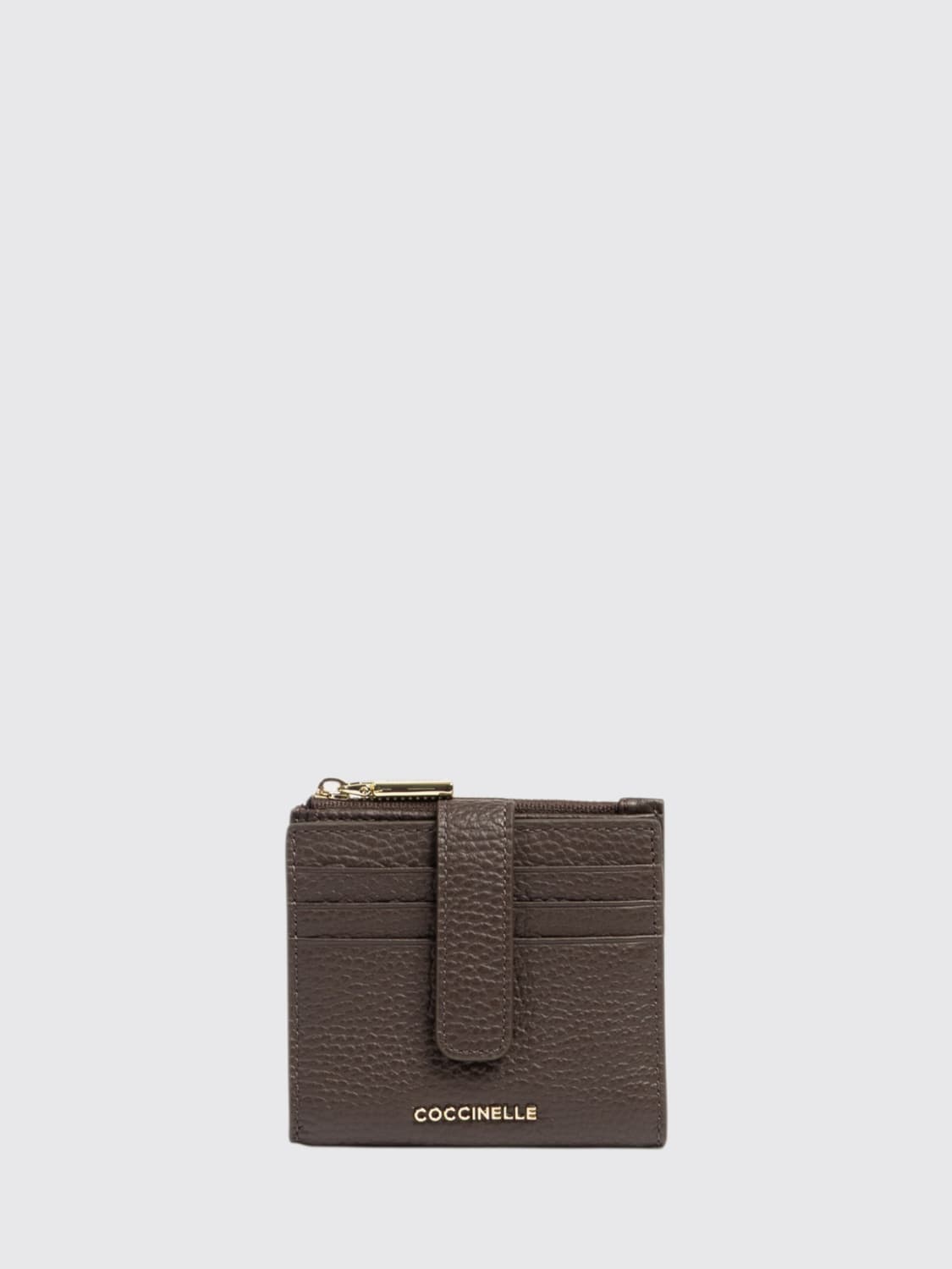 COCCINELLE WALLET: Wallet woman Coccinelle, Brown - Img 1