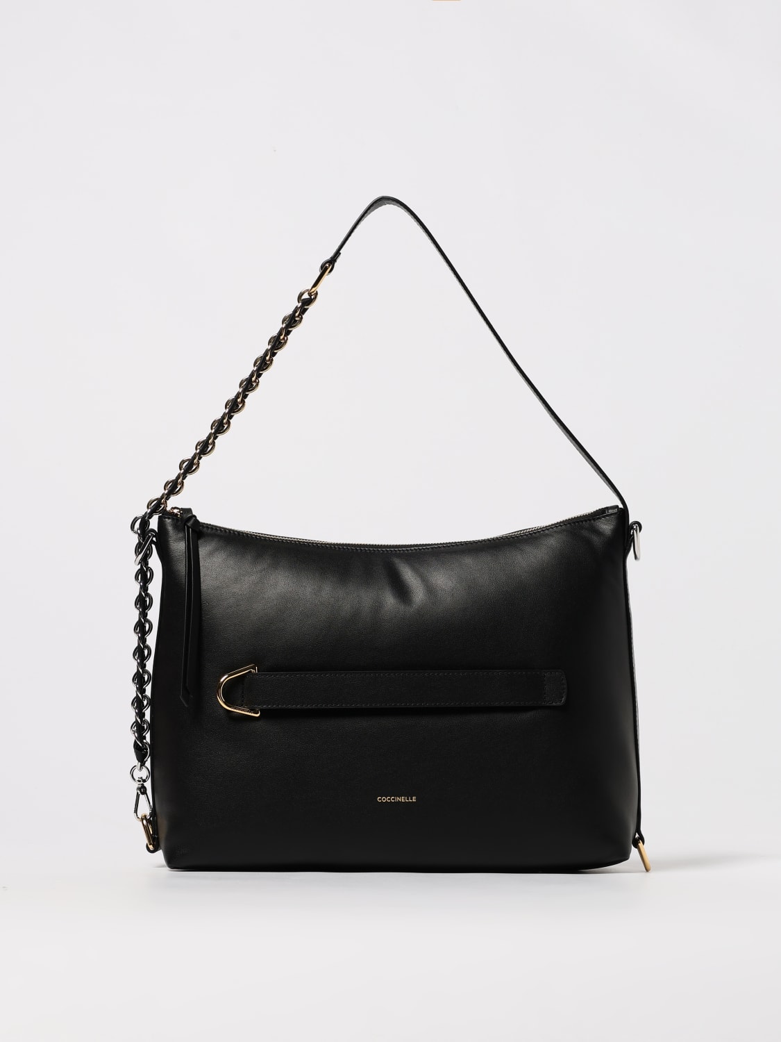 COCCINELLE SAC PORTÉ ÉPAULE: Sac porté épaule femme Coccinelle, Noir - Img 1