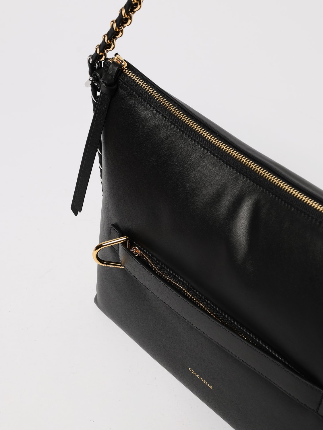 COCCINELLE SAC PORTÉ ÉPAULE: Sac porté épaule femme Coccinelle, Noir - Img 3